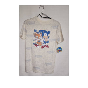 sonic the hedgehog shirt faded graphic size XL boys